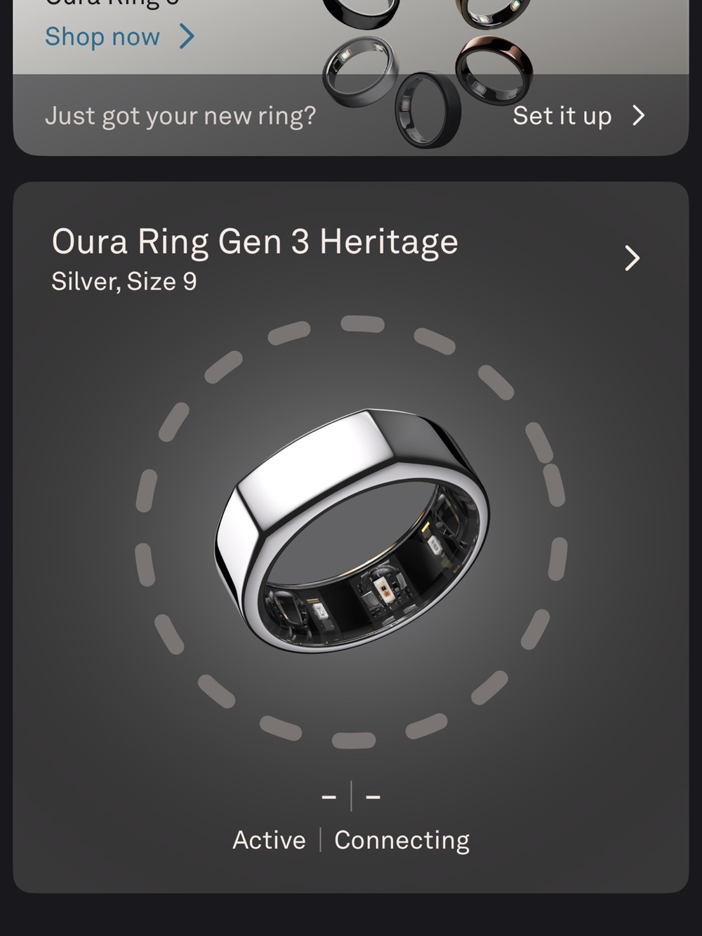 Oura Ring Gen 3